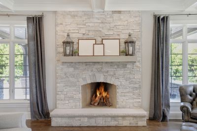 Stone Fireplace Restoration