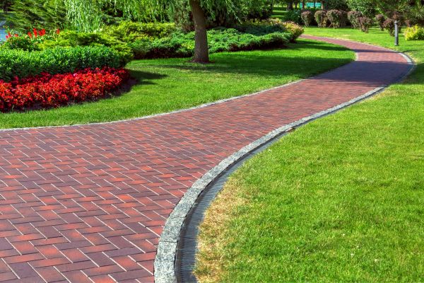 Brick Walkway Installation in Bolingbrook