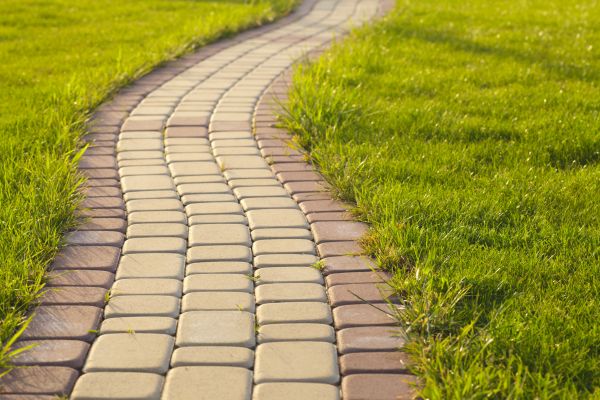 Sidewalk Brick Repair in Bolingbrook