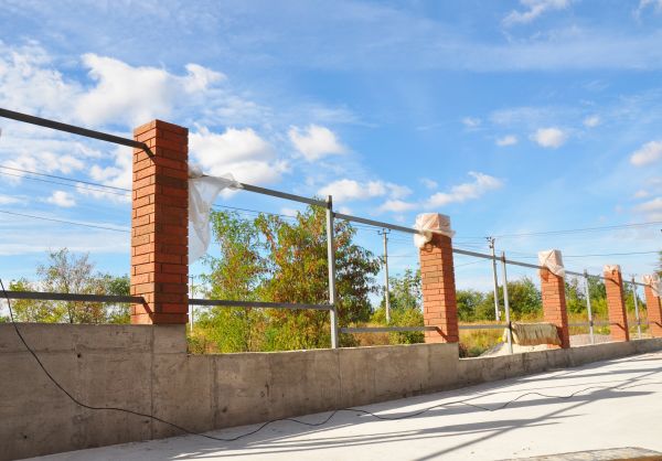 Brick Pillar Installation in Bolingbrook