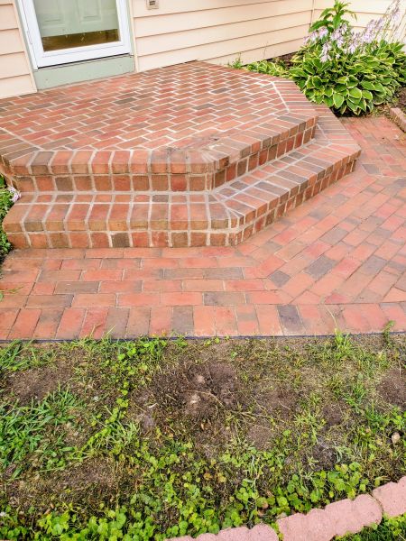 Brick Stoop Repair in Bolingbrook